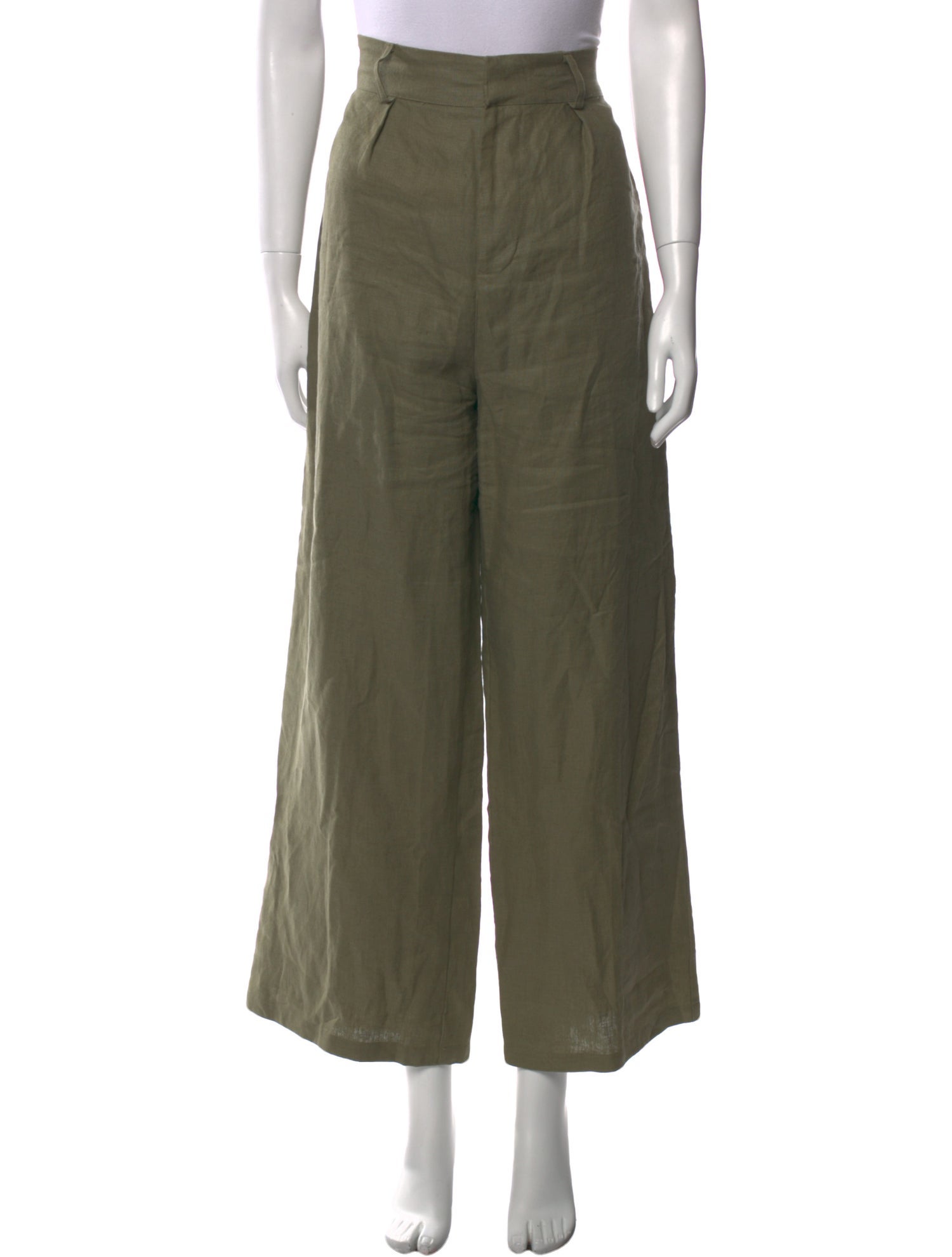 Faithfull The Brand Linen Wide Leg Pants